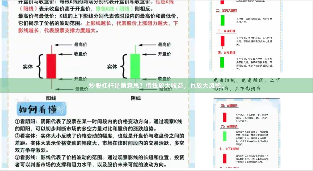 炒股杠杆是啥意思?借钱放大收益,也放大风险。