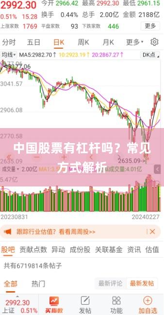 中国股票有杠杆吗？常见方式解析